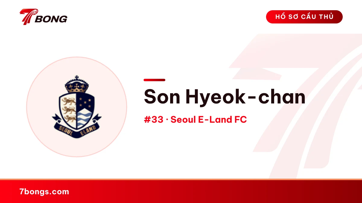 Son Hyeok-chan — Seoul E-Land FC