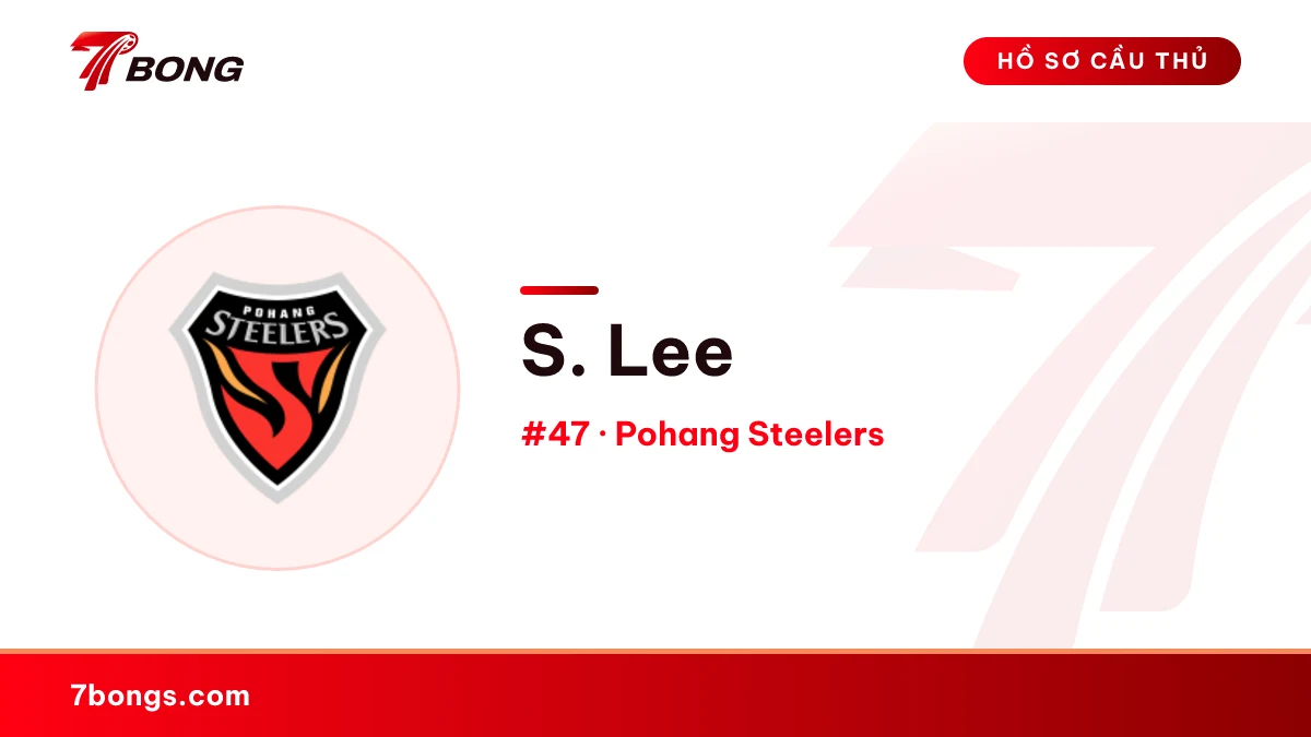 S. Lee — Pohang Steelers