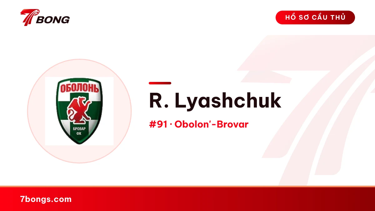 R. Lyashchuk — Obolon'-Brovar