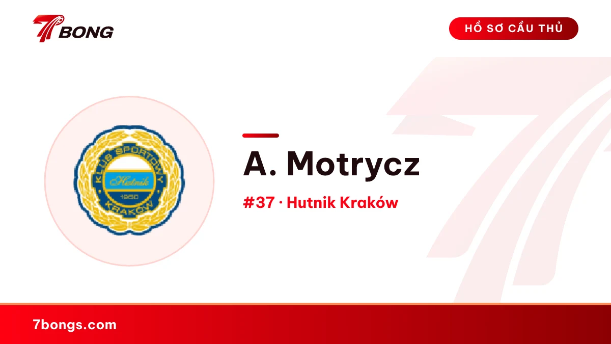 A. Motrycz — Hutnik Kraków