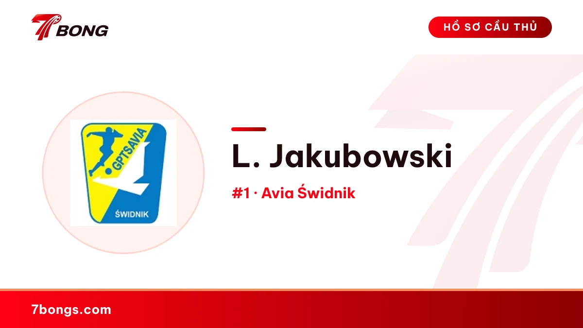 L. Jakubowski — Avia Świdnik