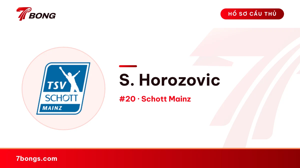 S. Horozovic — Schott Mainz