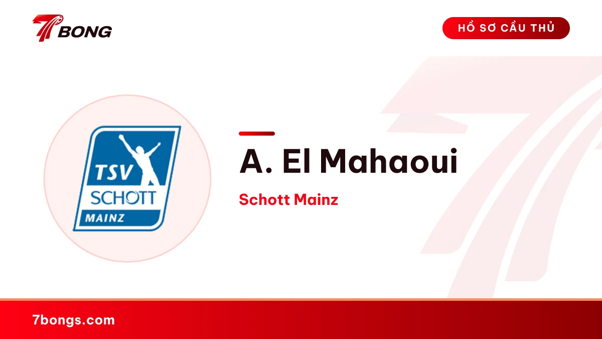 A. El Mahaoui — Schott Mainz