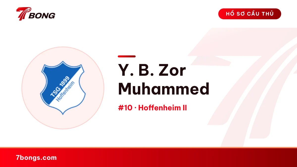 Y. B. Zor Muhammed — Hoffenheim II