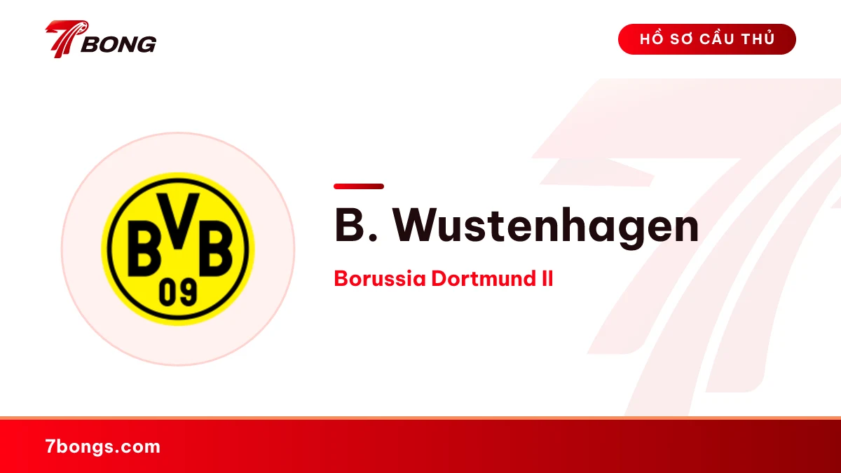 B. Wustenhagen — Borussia Dortmund II