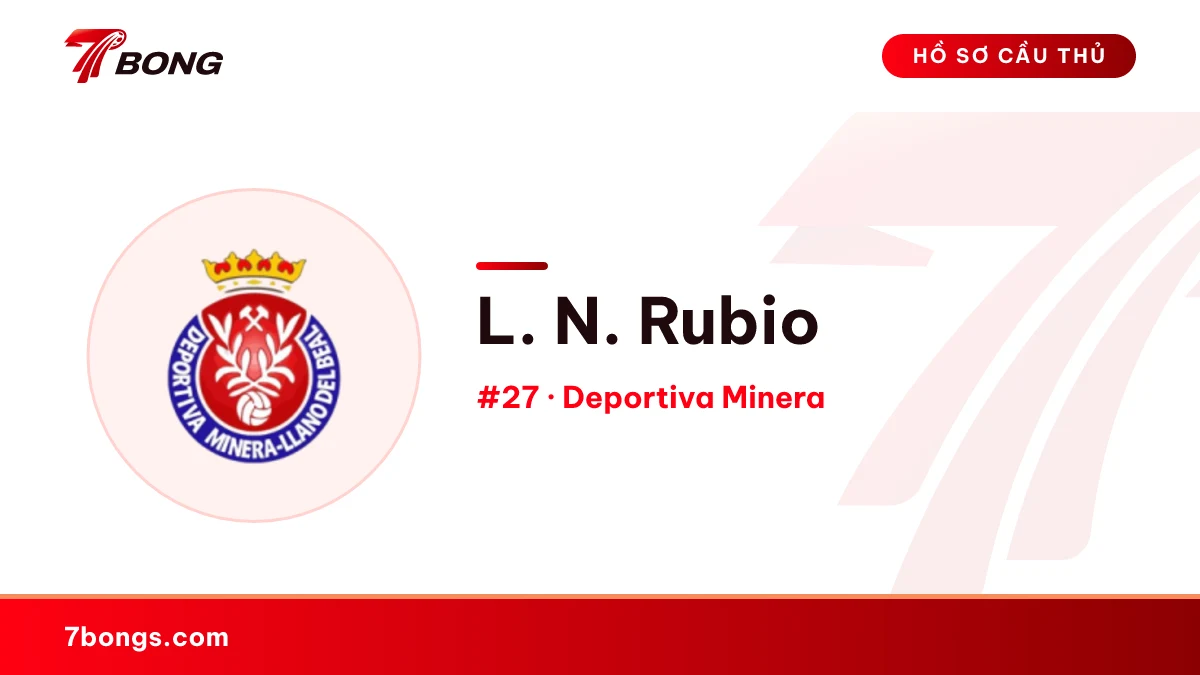 L. N. Rubio — Deportiva Minera