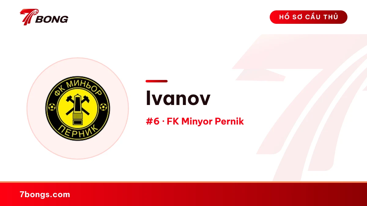 Ivanov — FK Minyor Pernik