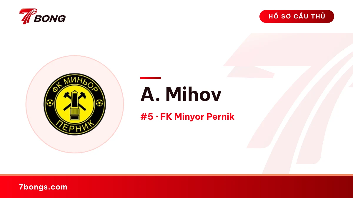 A. Mihov — FK Minyor Pernik