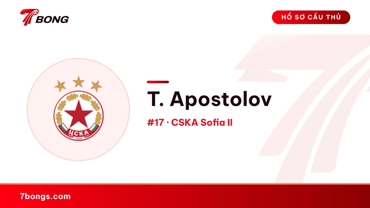 T. Apostolov — CSKA Sofia II