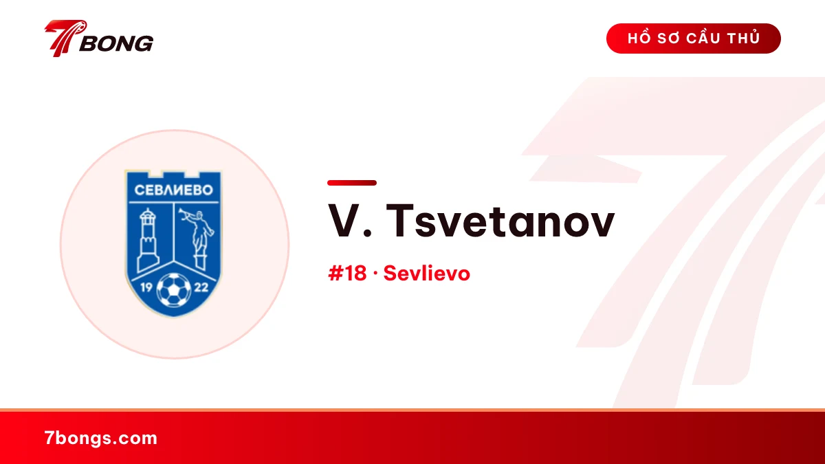 V. Tsvetanov — Sevlievo