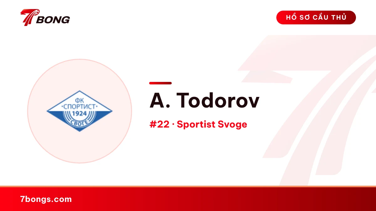 A. Todorov — Sportist Svoge