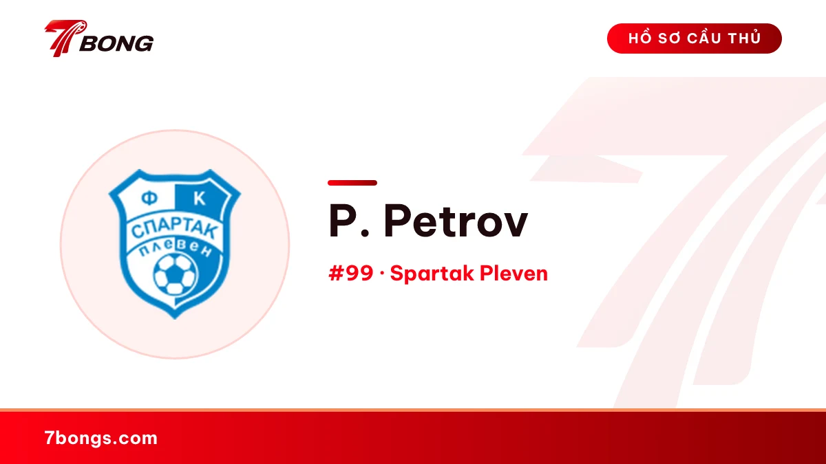 P. Petrov — Spartak Pleven