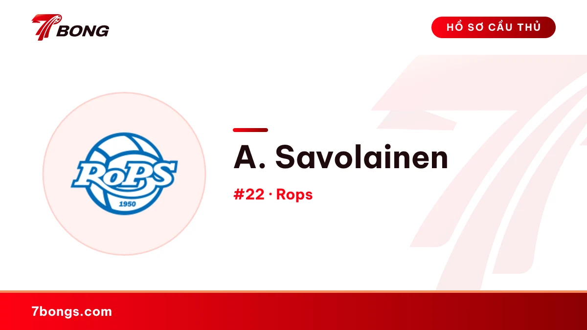 A. Savolainen — Rops