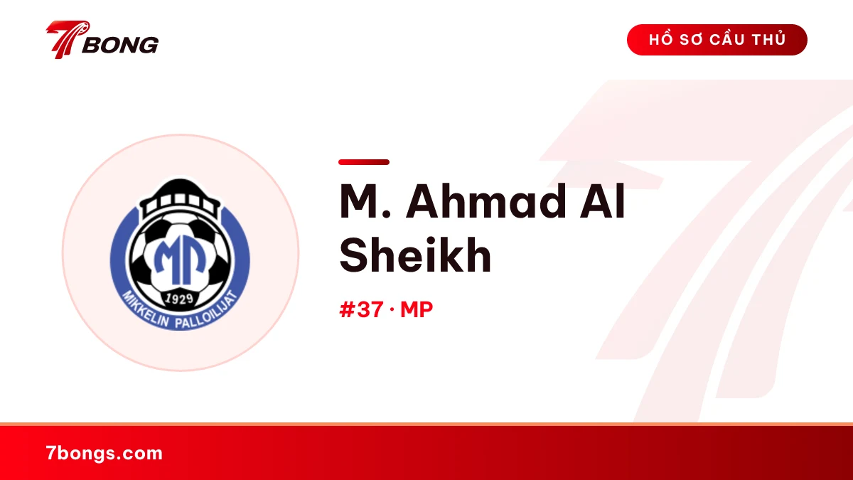 M. Ahmad Al Sheikh — MP