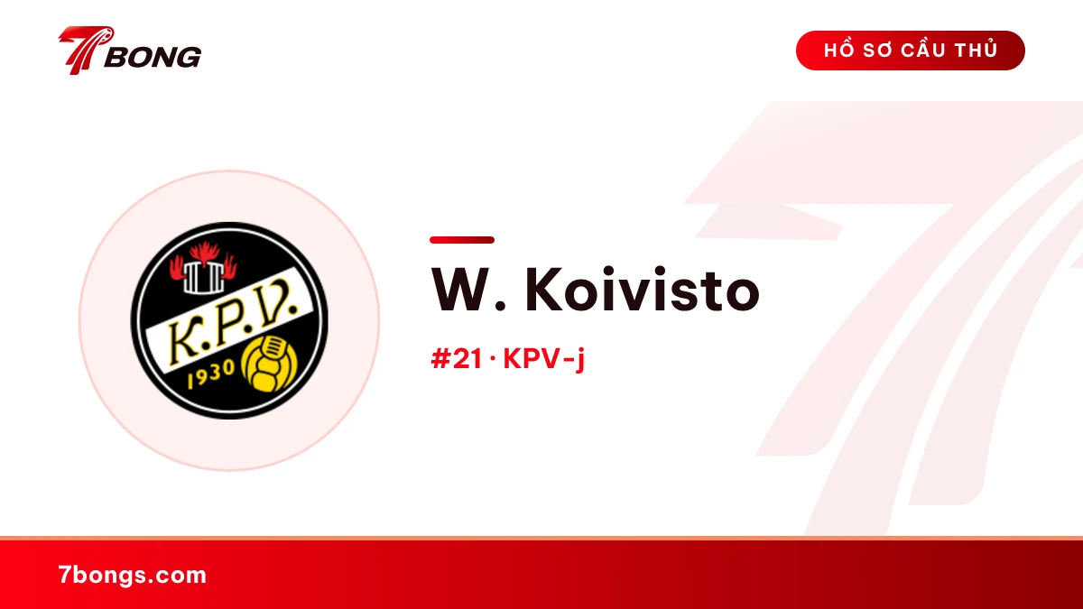 W. Koivisto — KPV-j