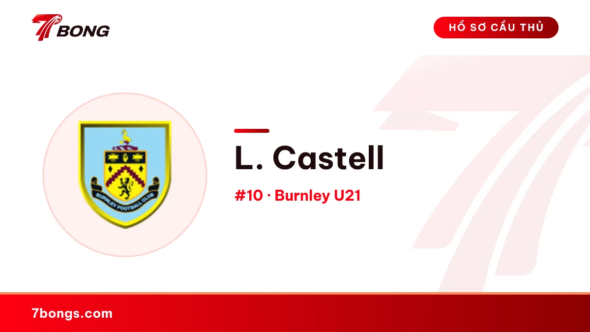 L. Castell — Burnley U21