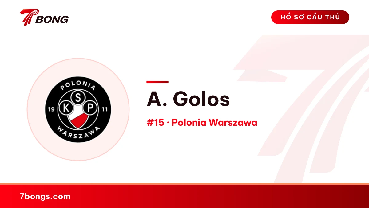 A. Golos — Polonia Warszawa