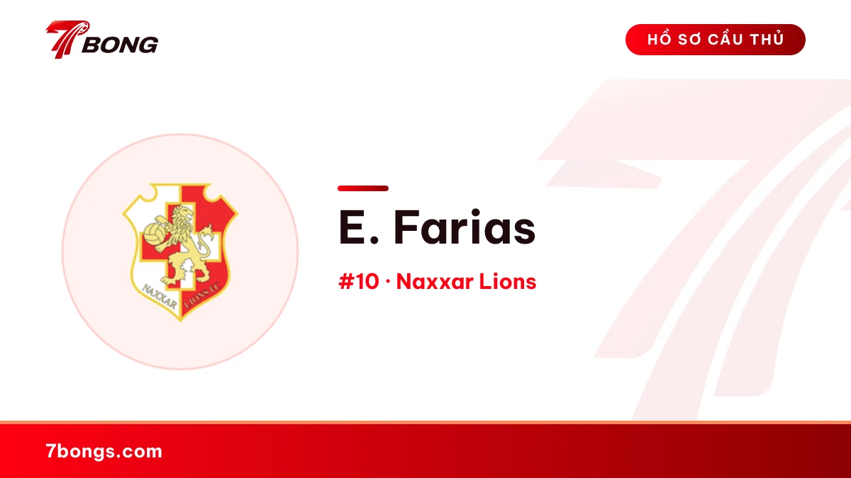 E. Farias — Naxxar Lions