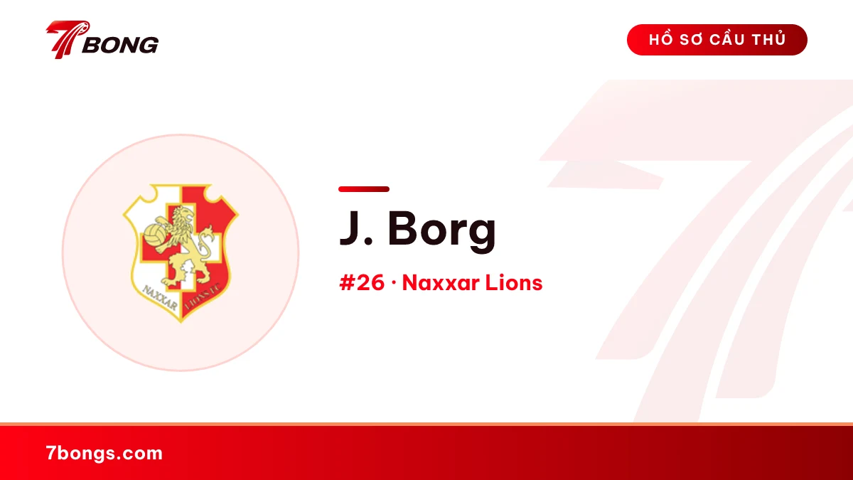 J. Borg — Naxxar Lions