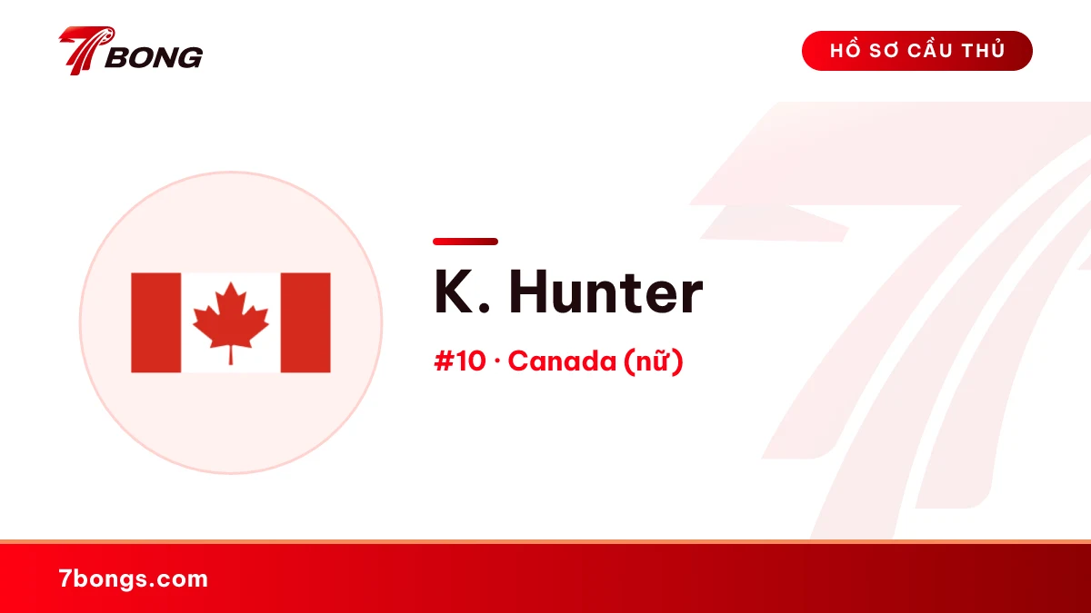 K. Hunter — Canada (nữ)
