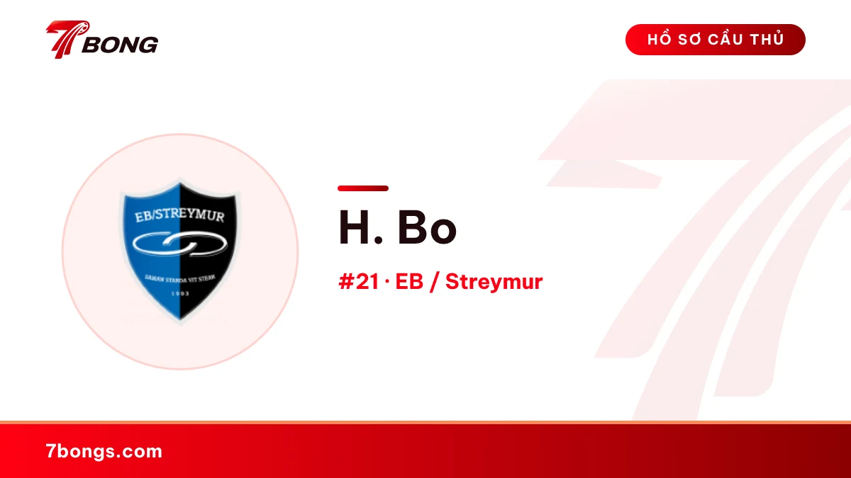 H. Bo — EB / Streymur