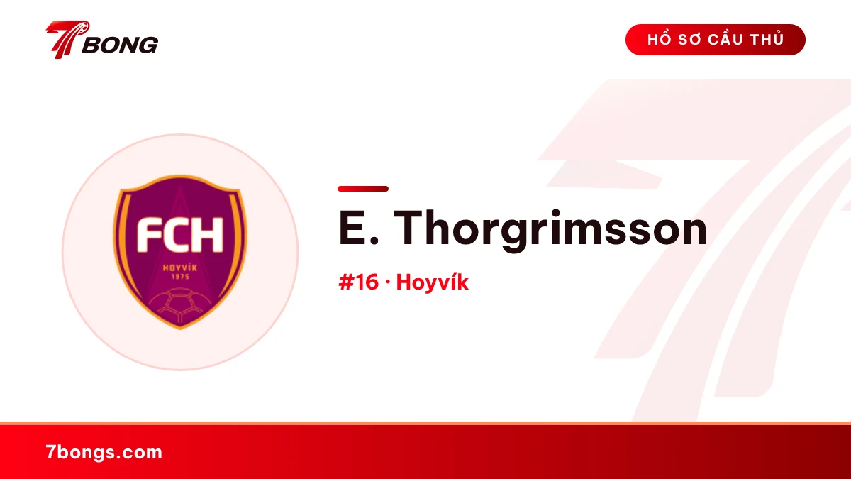 E. Thorgrimsson — Hoyvík