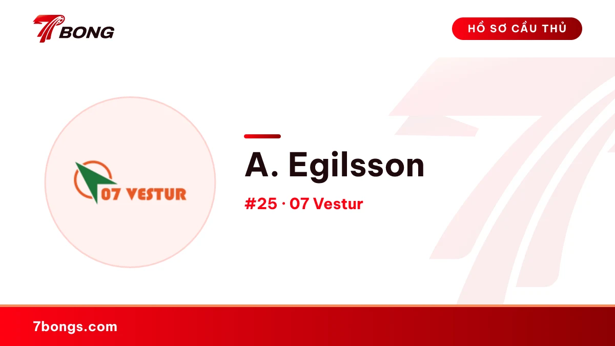 A. Egilsson — 07 Vestur