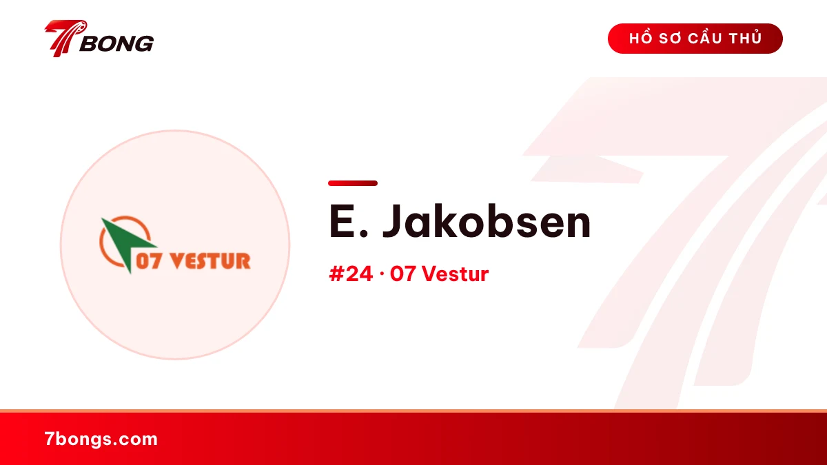 E. Jakobsen — 07 Vestur