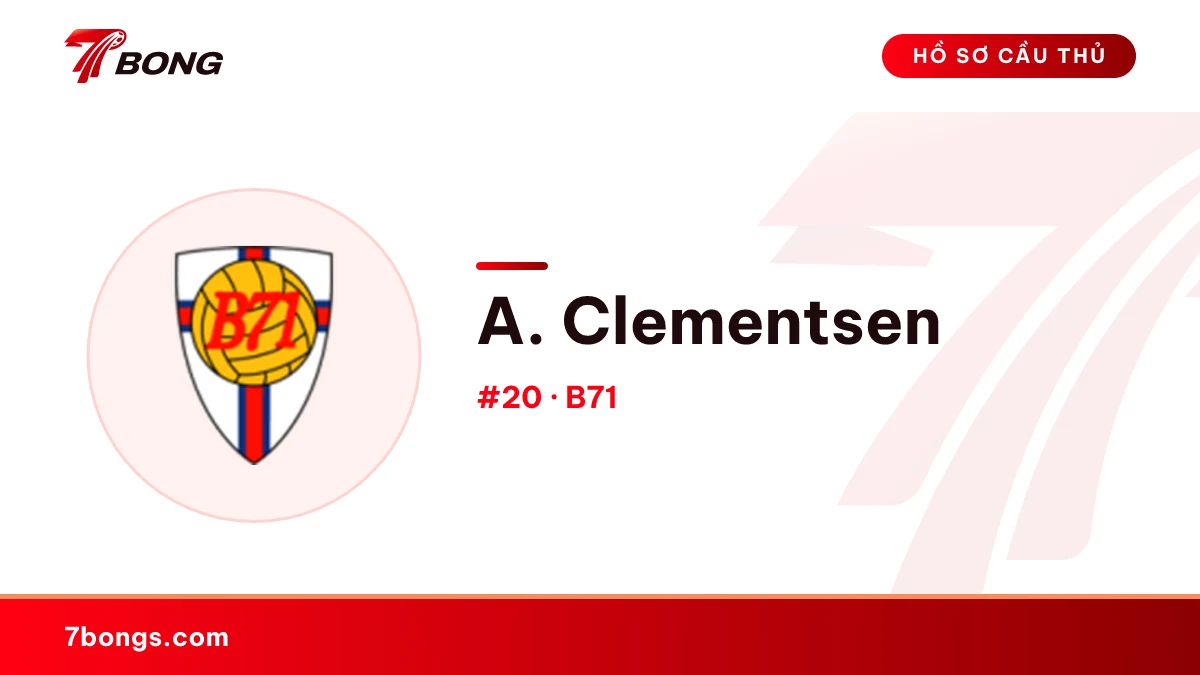 A. Clementsen — B71