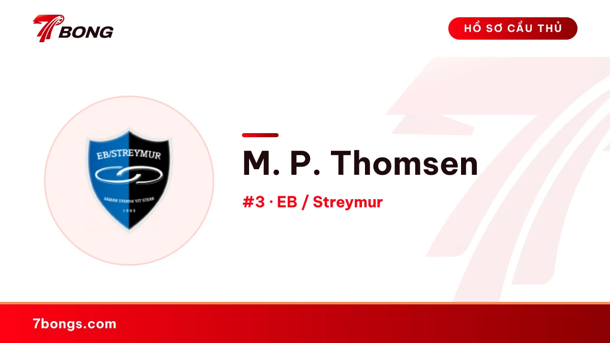 M. P. Thomsen — EB / Streymur