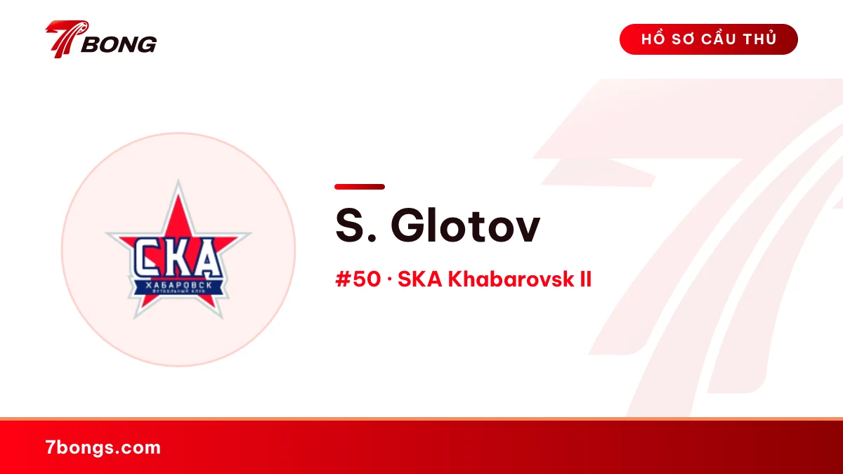 S. Glotov — SKA Khabarovsk II