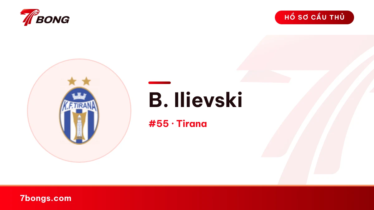 B. Ilievski — Tirana