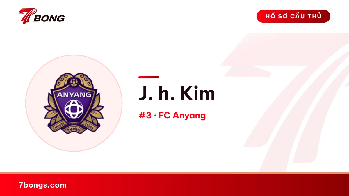 J. h. Kim — FC Anyang