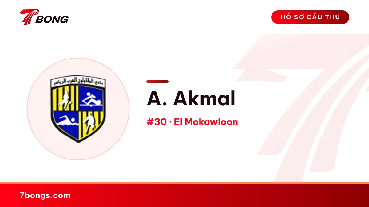 A. Akmal — El Mokawloon
