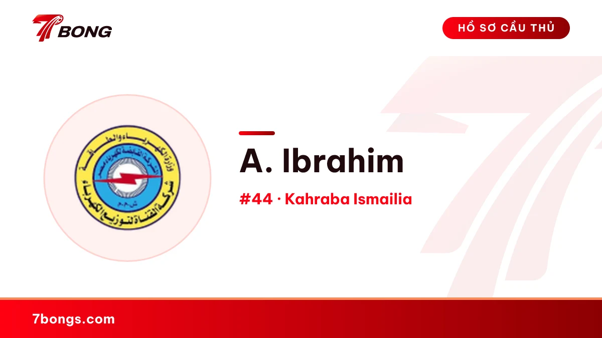 A. Ibrahim — Kahraba Ismailia