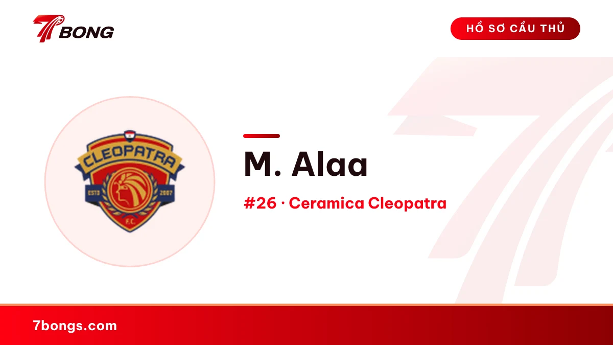 M. Alaa — Ceramica Cleopatra