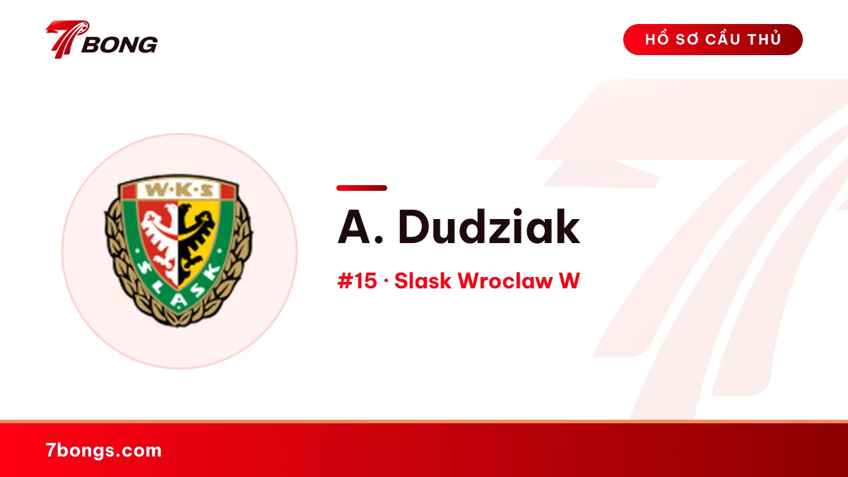 A. Dudziak — Slask Wroclaw W