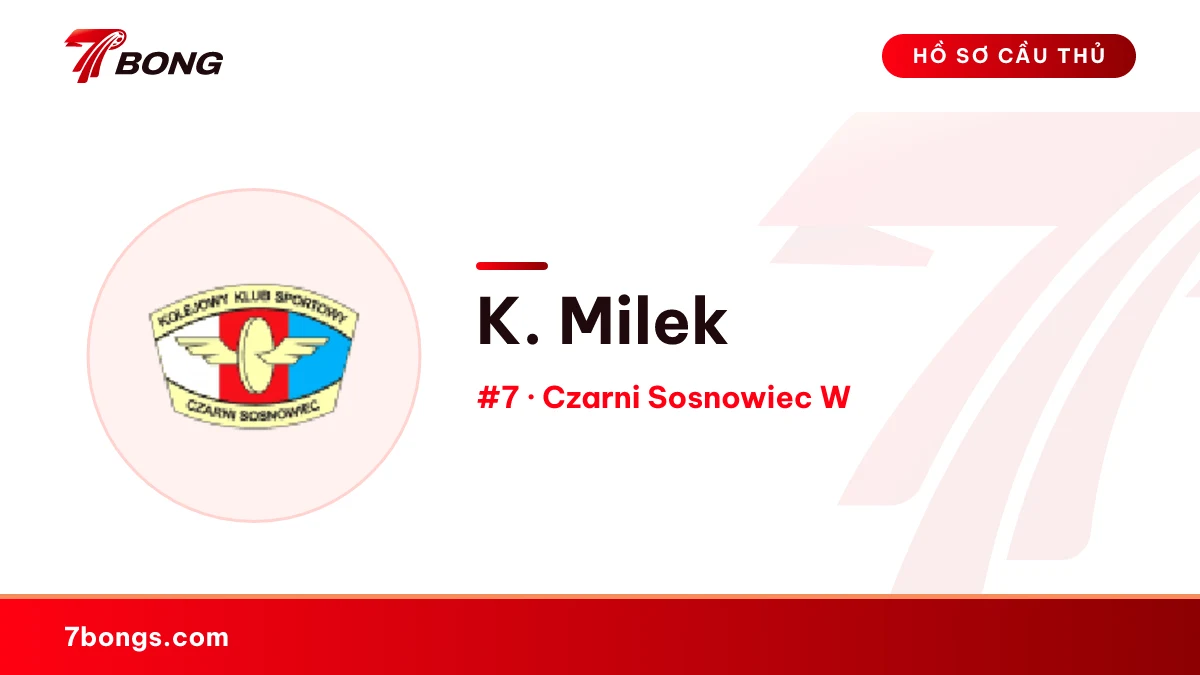K. Milek — Czarni Sosnowiec W