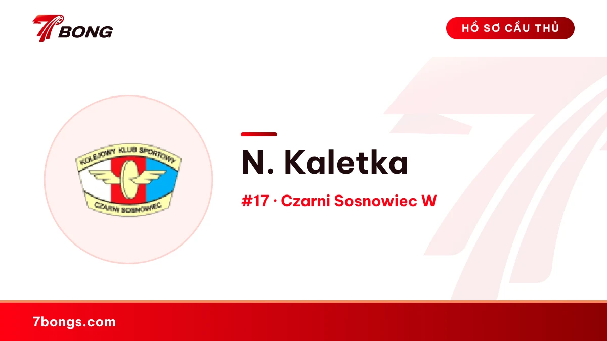 N. Kaletka — Czarni Sosnowiec W