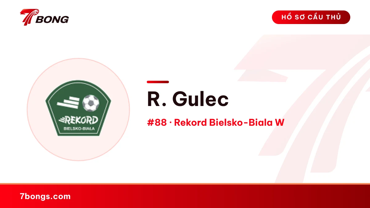 R. Gulec — Rekord Bielsko-Biala W