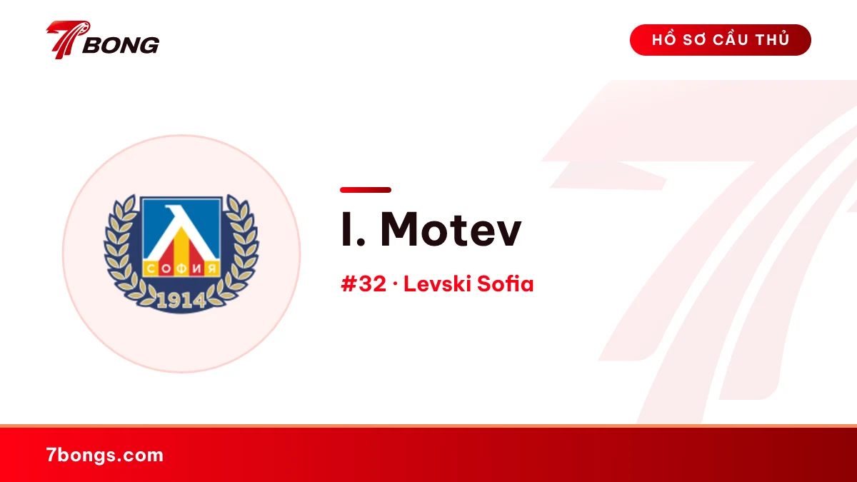 I. Motev — Levski Sofia