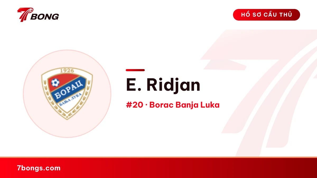 E. Ridjan — Borac Banja Luka
