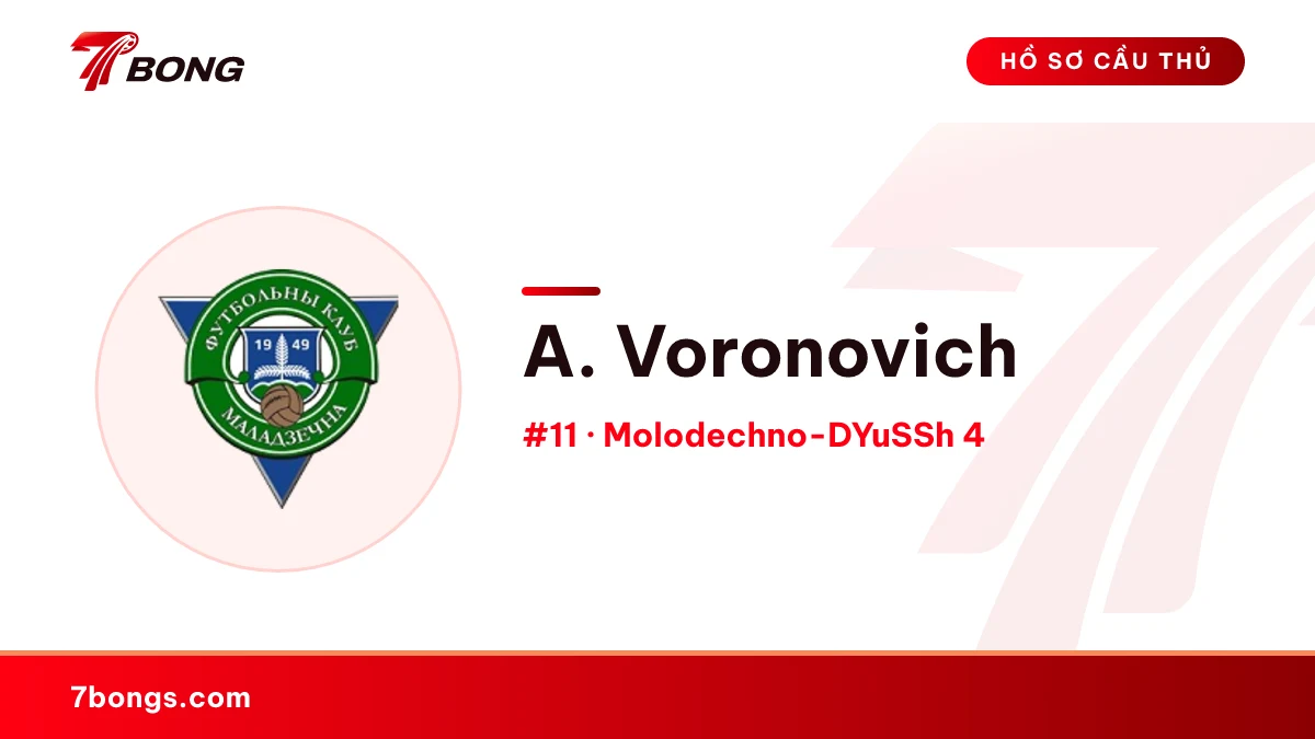 A. Voronovich — Molodechno-DYuSSh 4