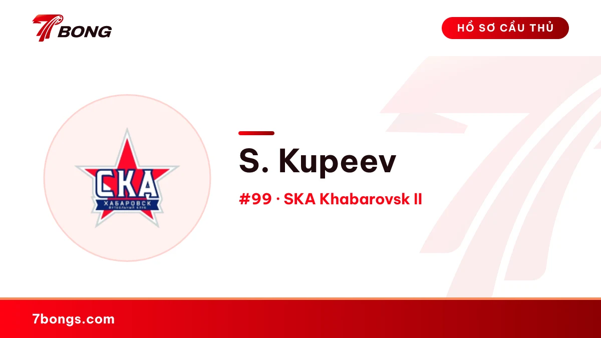 S. Kupeev — SKA Khabarovsk II