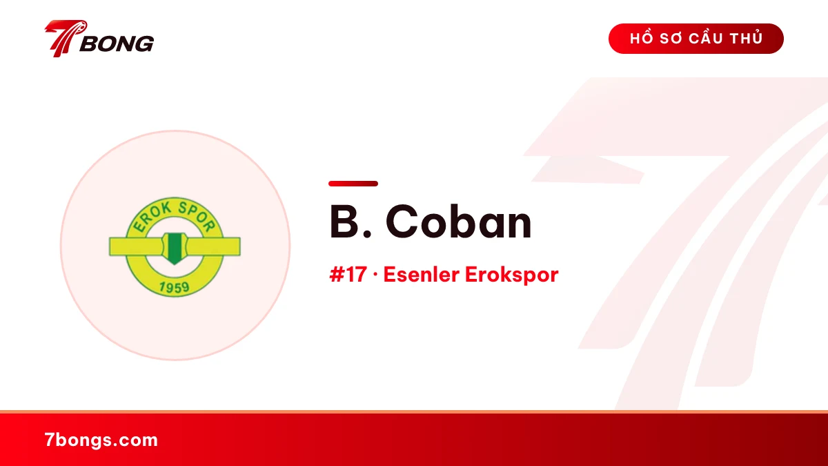 B. Coban — Esenler Erokspor