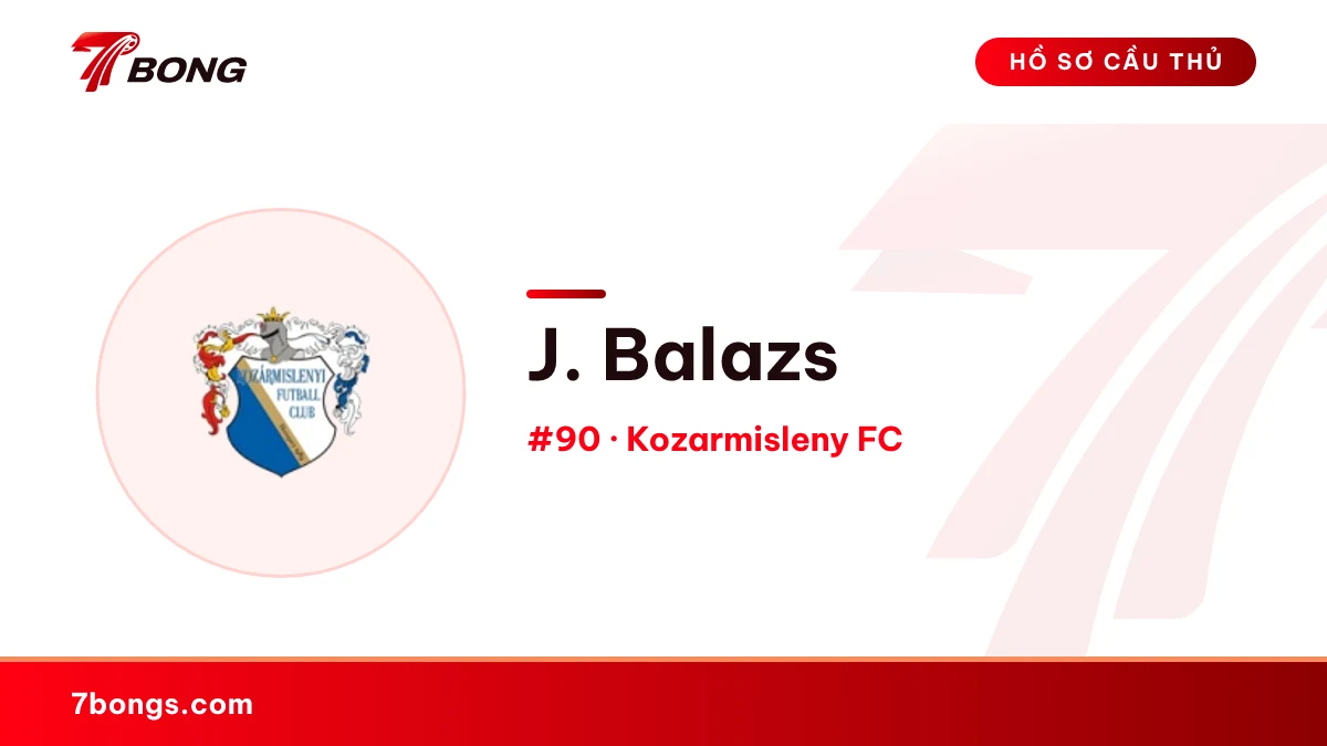 J. Balazs — Kozarmisleny FC