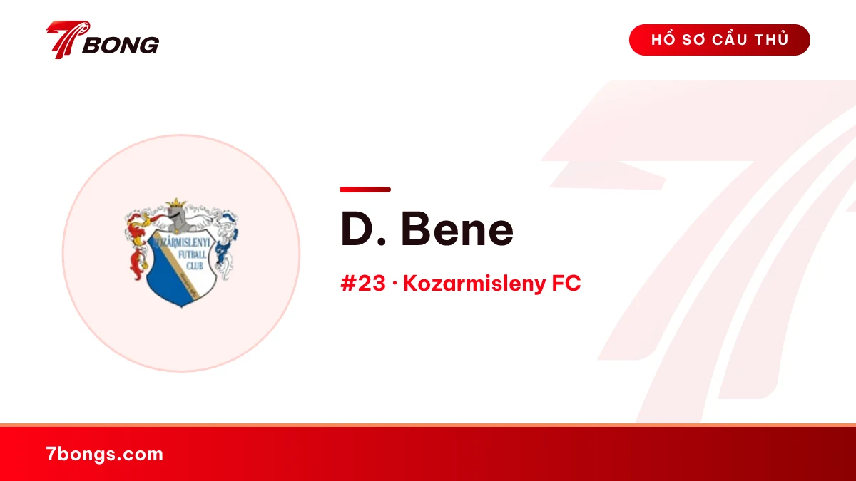 D. Bene — Kozarmisleny FC