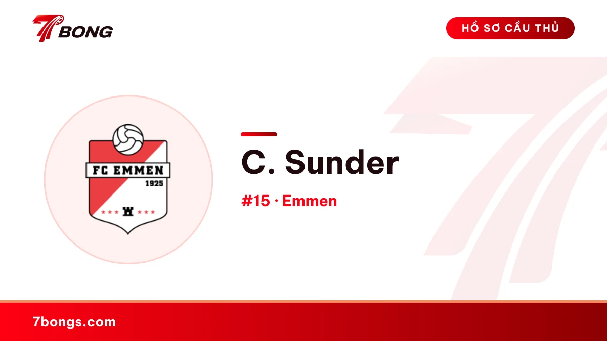 C. Sunder — Emmen