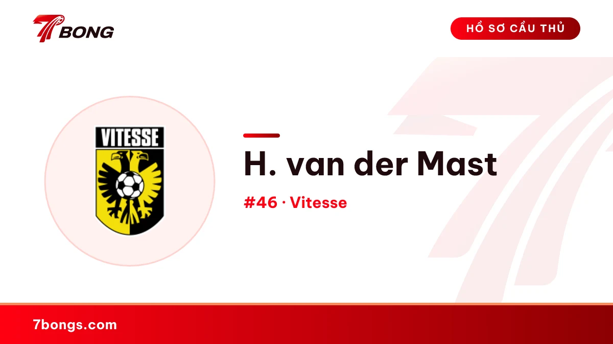 H. van der Mast — Vitesse