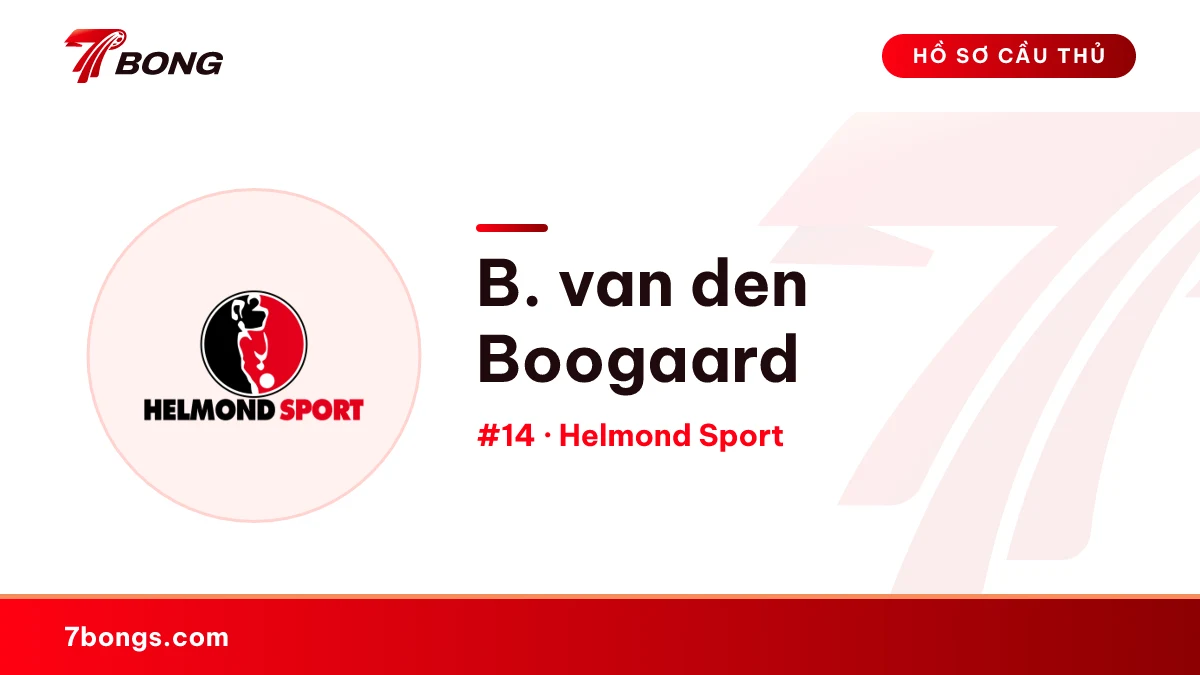 B. van den Boogaard — Helmond Sport